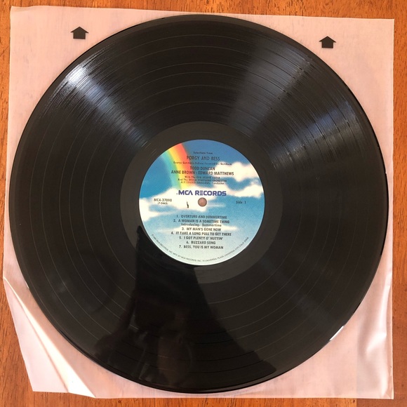 Original Broadway Cast Album George Gershwin’s Porgy and Bess Vinyl Record MCA - Picture 4 of 5